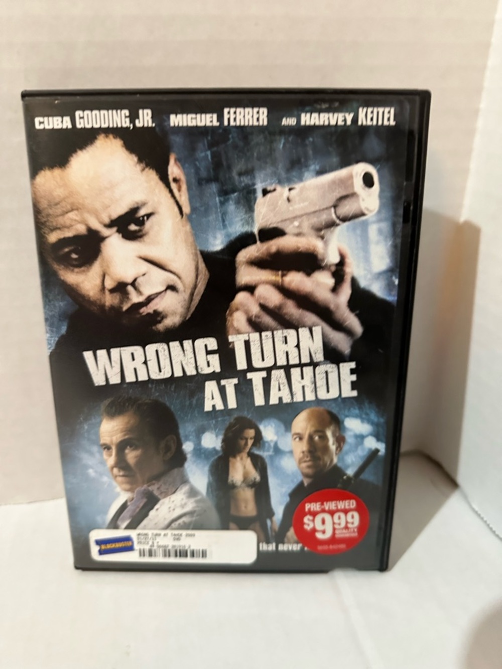 Wrong Turn at Tahoe DVD — Black & Blue Cover